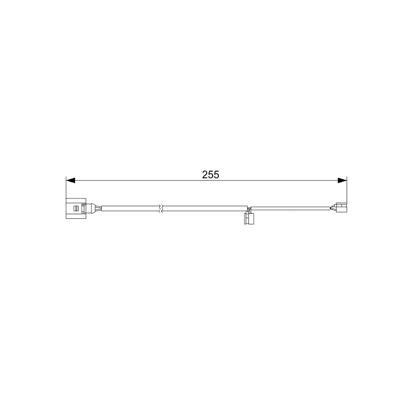 Προειδοπ. επαφή, φθορά υλικού τριβής των φρένων