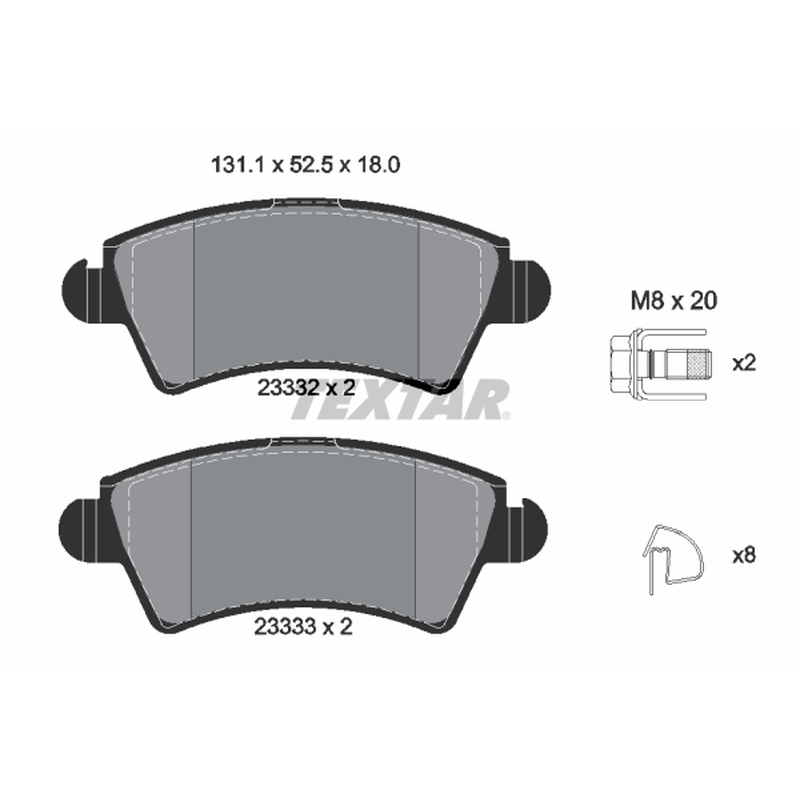 Σετ τακάκια, δισκόφρενα