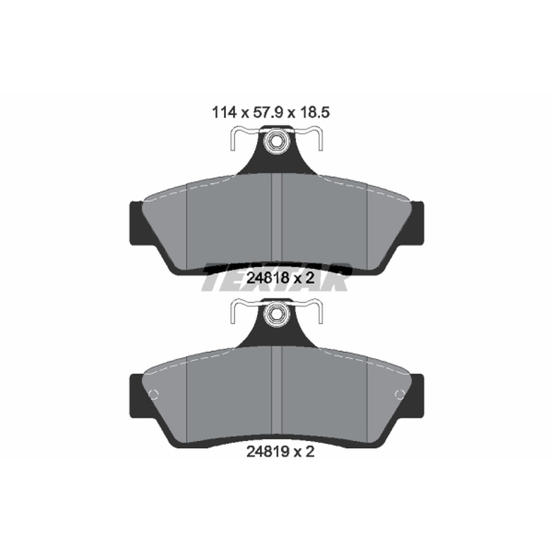 Σετ τακάκια, δισκόφρενα