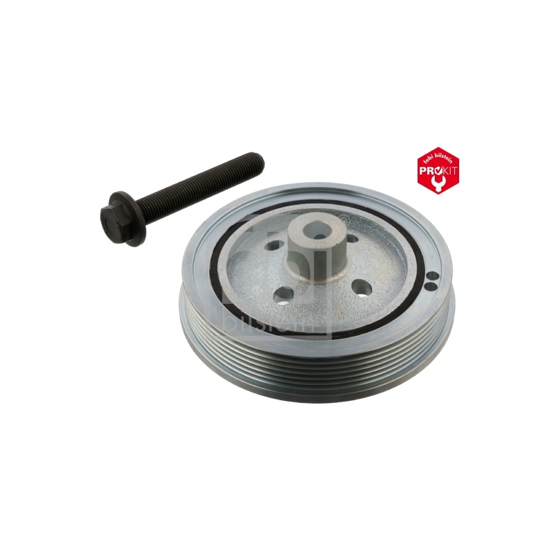 Τροχαλία ιμάντα, στροφαλοφόρος άξονας