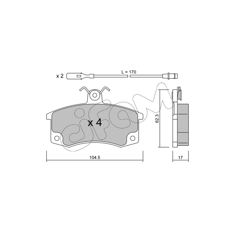 Σετ τακάκια, δισκόφρενα