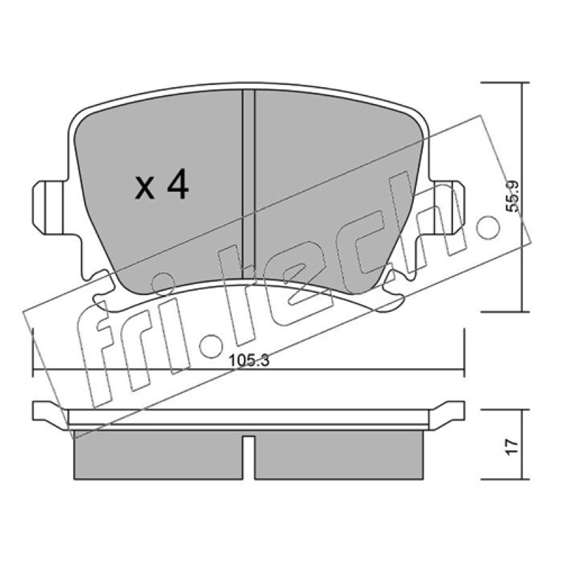Σετ τακάκια, δισκόφρενα