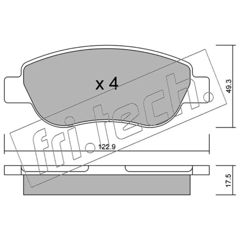 Σετ τακάκια, δισκόφρενα