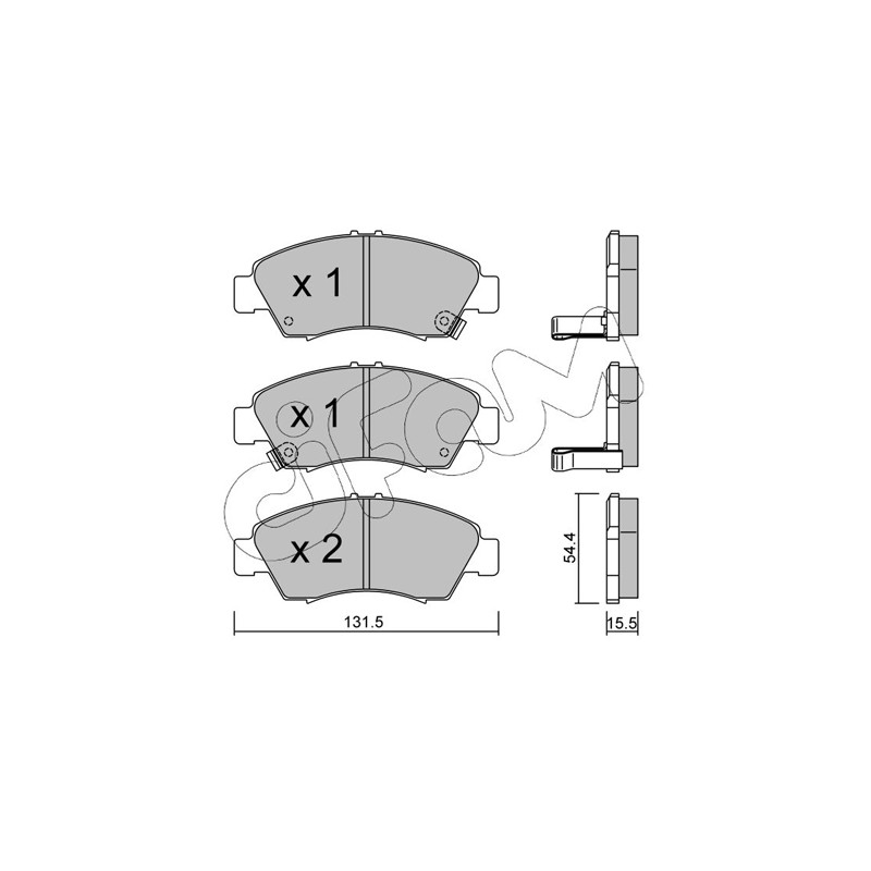 Σετ τακάκια, δισκόφρενα