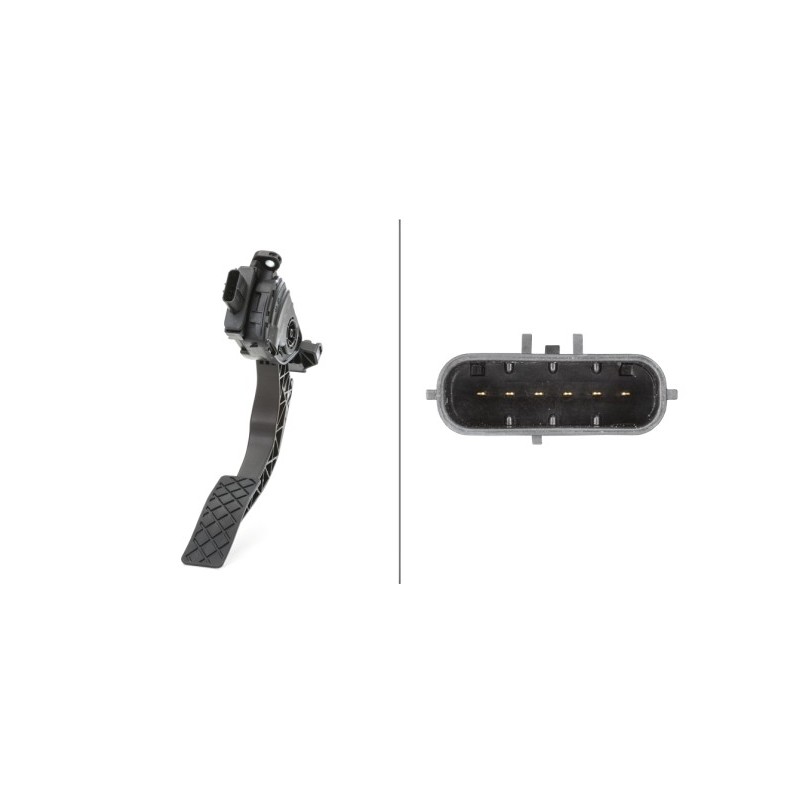 Αισθητήρας, θέση του πεντάλ γκαζιού