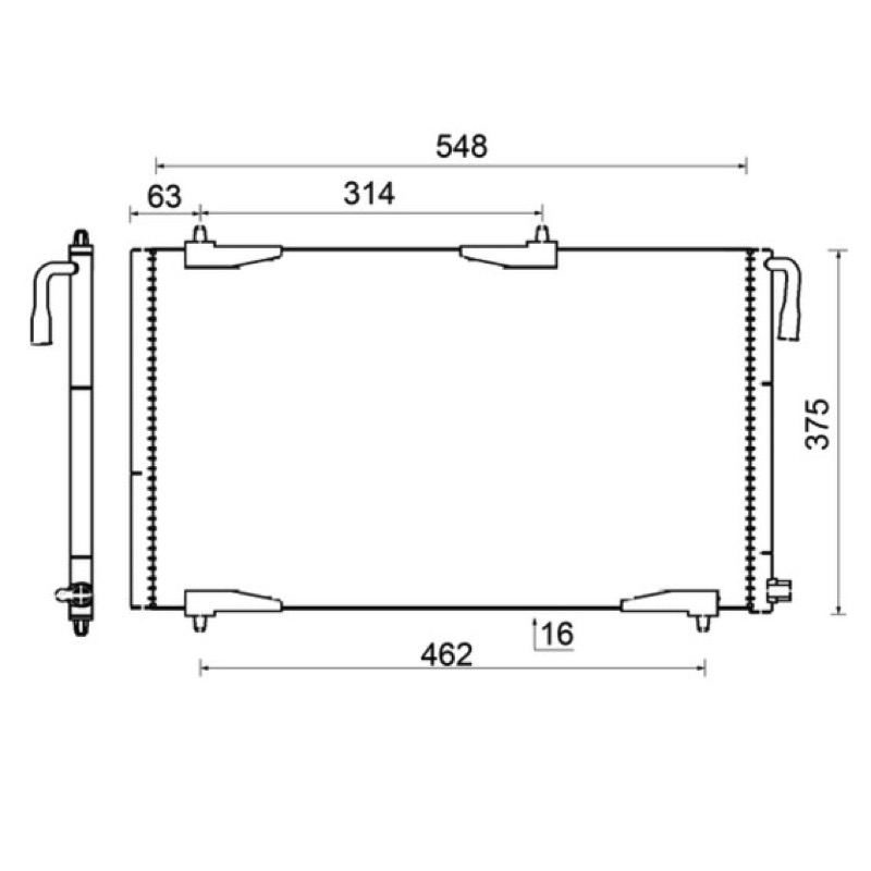 Συμπυκνωτής, σύστ. κλιματισμού