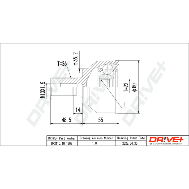 Σετ άρθρωσης, άξονας μετάδ. κίν.