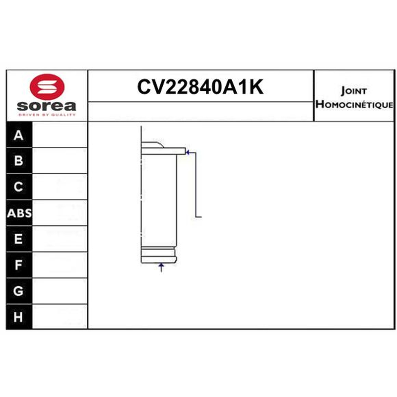 Σετ άρθρωσης, άξονας μετάδ. κίν.