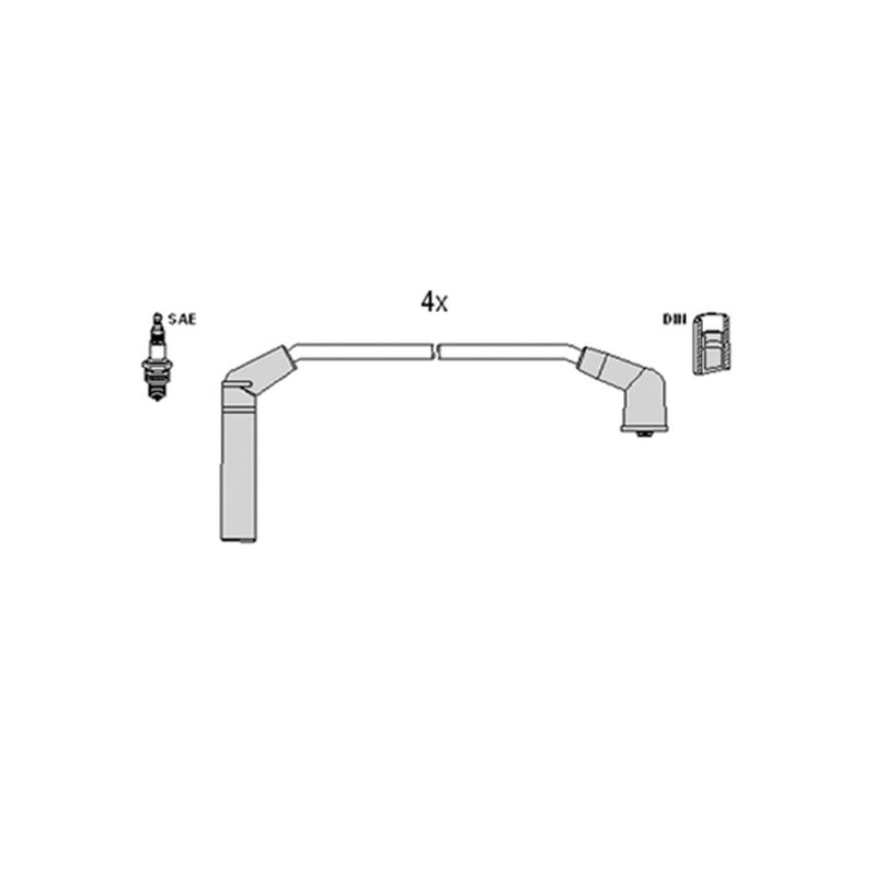 Σετ καλωδίων υψηλής τάσης
