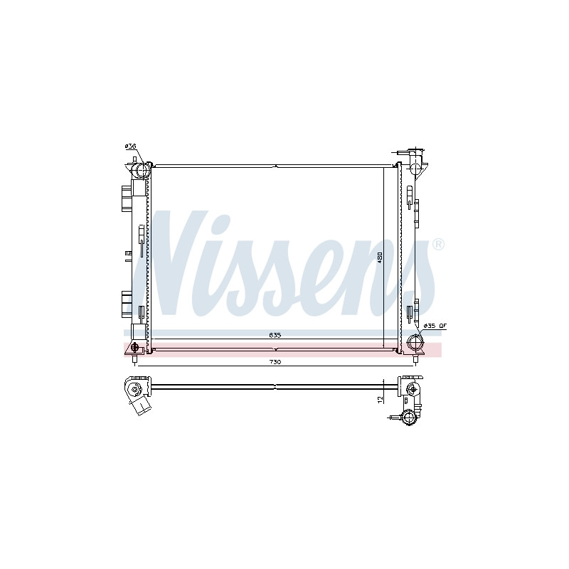 Ψυγείο, ψύξη κινητήρα