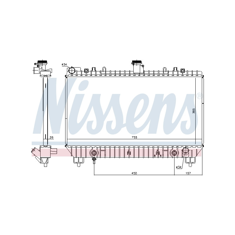 Ψυγείο, ψύξη κινητήρα