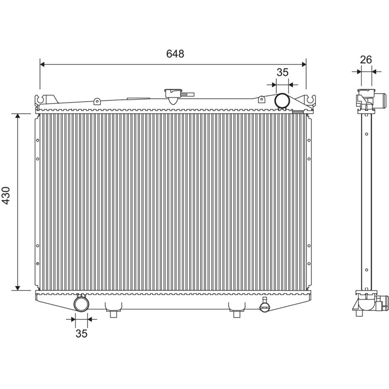 Ψυγείο, ψύξη κινητήρα