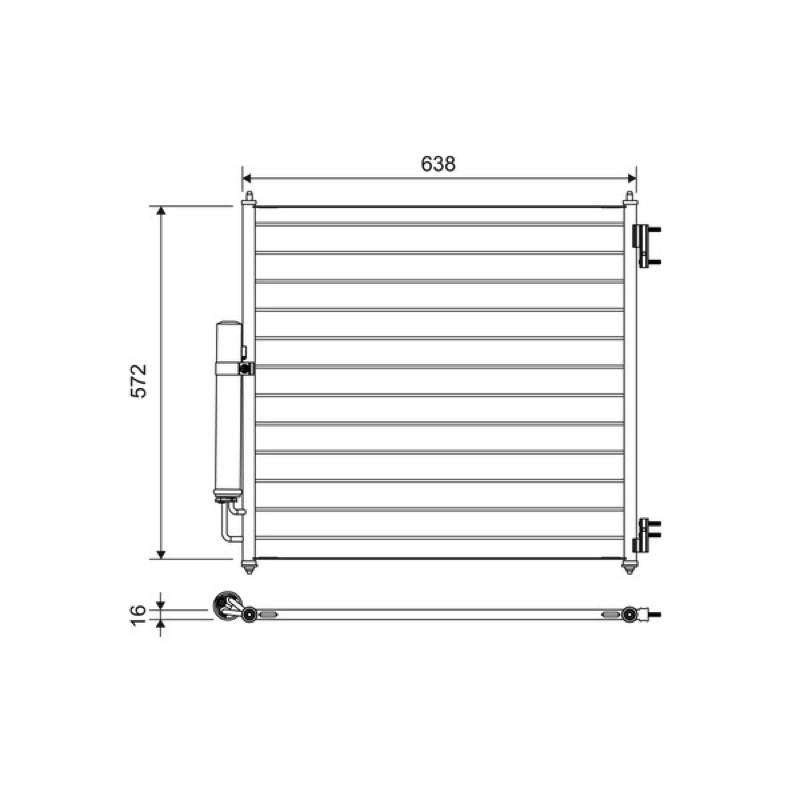 Συμπυκνωτής, σύστ. κλιματισμού