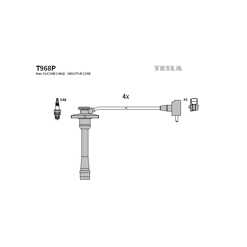 Σετ καλωδίων υψηλής τάσης