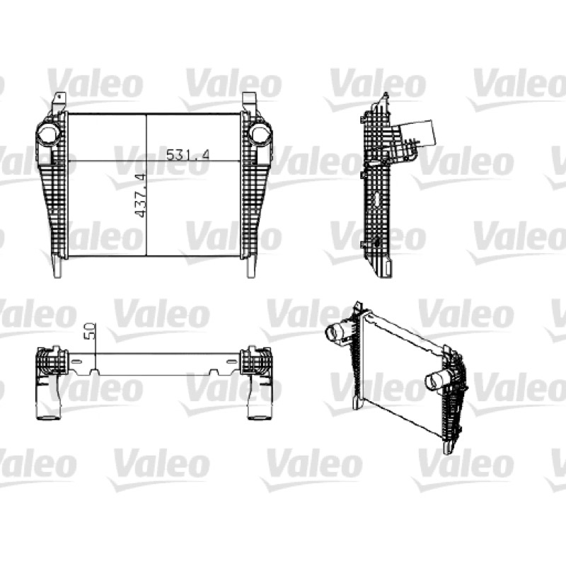 Ψυγείο αέρα υπερπλήρωσης