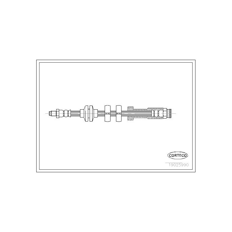 Ελαστικός σωλήνας φρένων