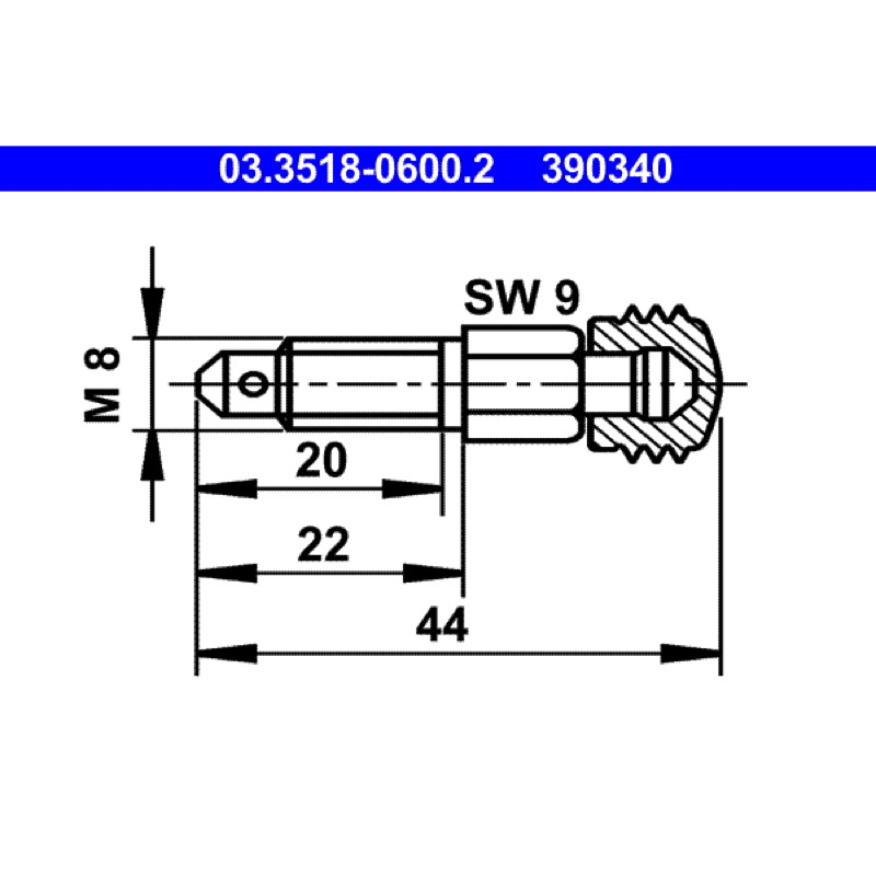 Βίδα/βαλβίδα εξαέρωσης