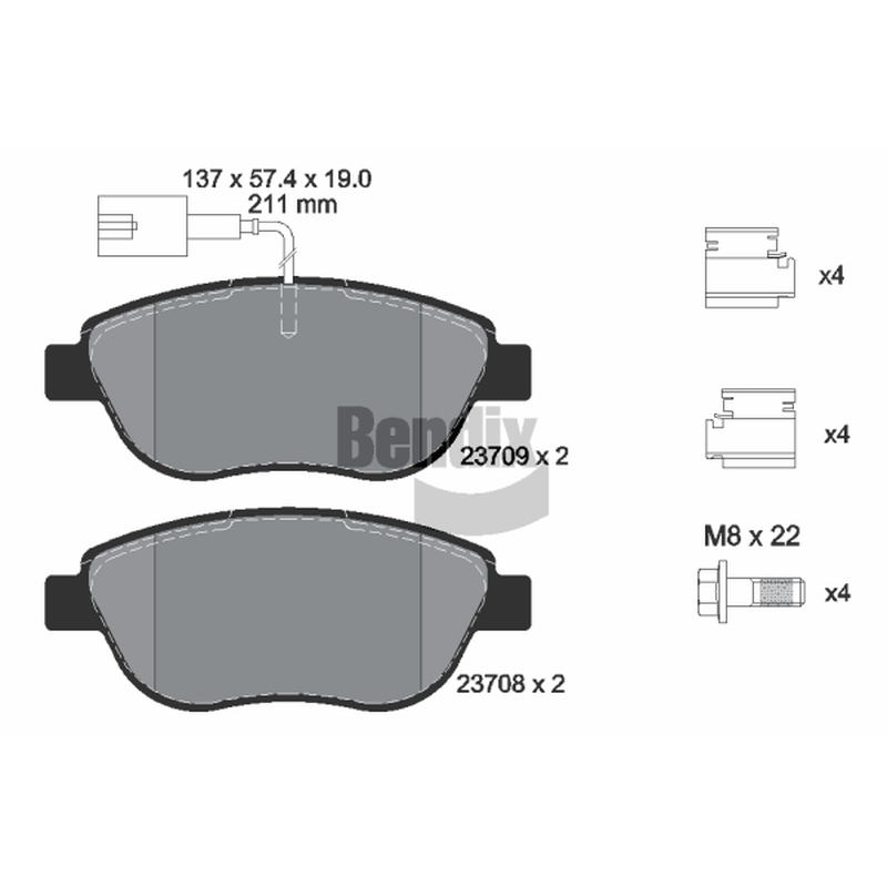 Σετ τακάκια, δισκόφρενα